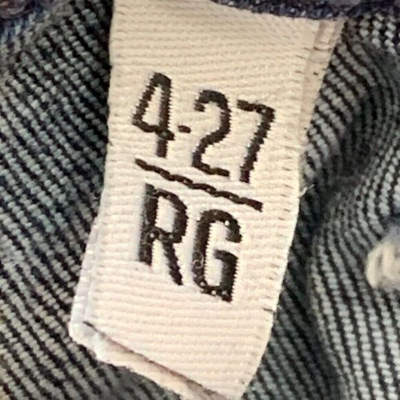 Gap Jeans sz 27 4 R Favorite Jegging Mid Rise Dark Wash Inseam 26.5" Women's - Picture 10 of 11